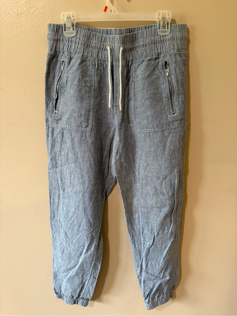Athleta Cabo linen jogger pants women’s size 10
